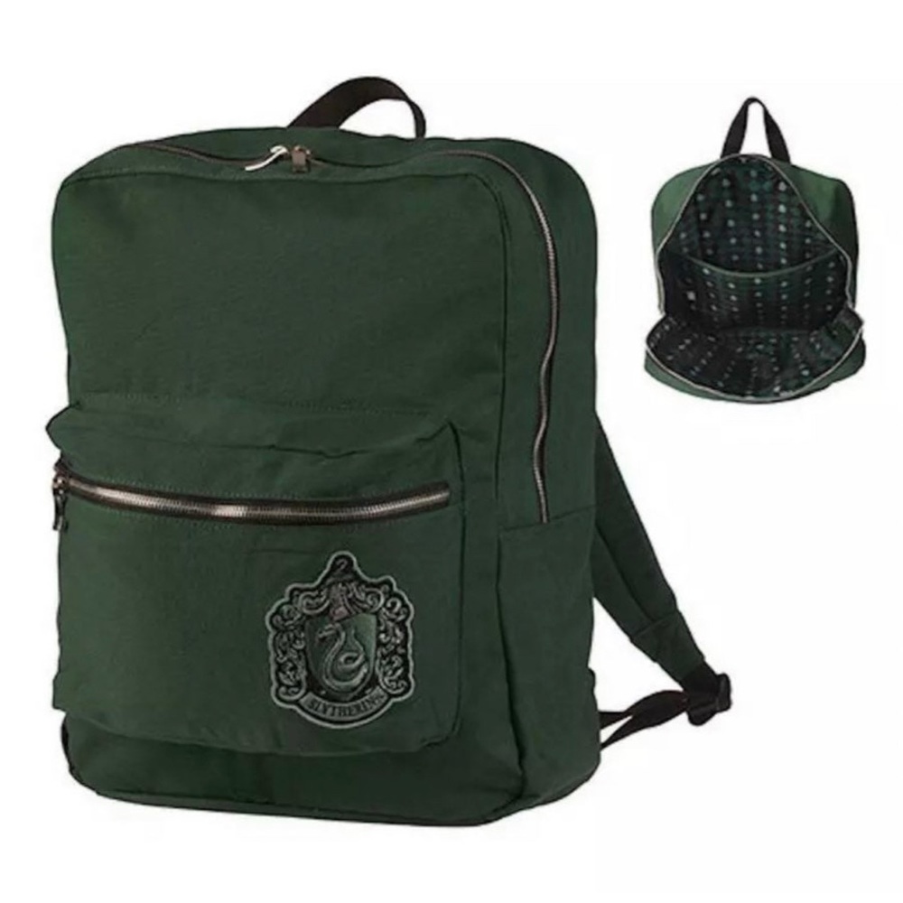 Universal Studios Wizarding World of Harry Potter Slytherin Crest Backpack New